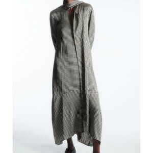 COS Gorgeous Oversize Geometric Scarf Dress EUR 44 US 12  - 14 NWT
